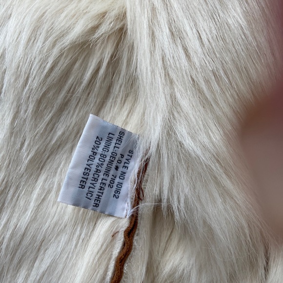 NWOT GEN SUEDE & FAUX FUR JACKET - Picture 3 of 5